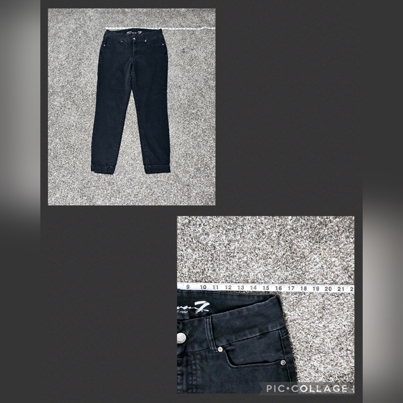 SEVEN7 TUMMYLESS SKINNY JEANS - Picture 14 of 16